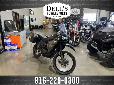 Black 2023 Kawasaki KLR 650 Adventure ABS for sale in Grain Valley, MO