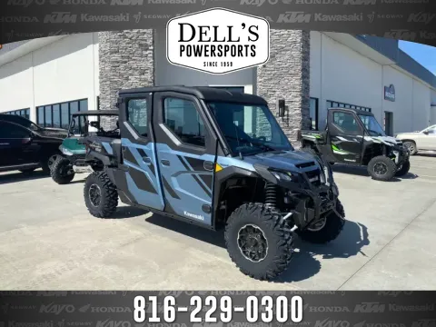 Gray 2025 Kawasaki Ridge XR Crew Limited HVAC for sale in Grain Valley, MO