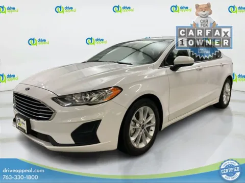 White 2019 Ford Fusion SE for sale in Bloomington, MN