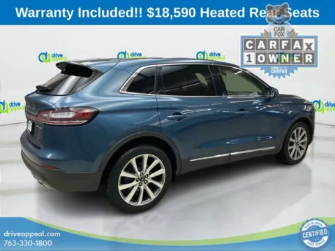 More photos of 2019 Lincoln Nautilus Select at Drive Appeal Bloomington, MN