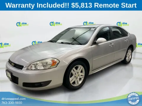 Silver 2011 Chevrolet Impala LT for sale in Bloomington, MN