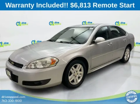 Silver 2011 Chevrolet Impala LT for sale in Bloomington, MN