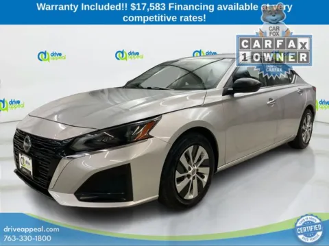 Silver 2024 Nissan Altima 2.5 S for sale in Bloomington, MN