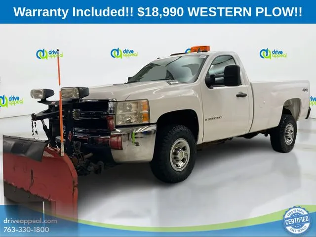 White 2007 Chevrolet Silverado 3500HD Work Truck for sale in Bloomington, MN