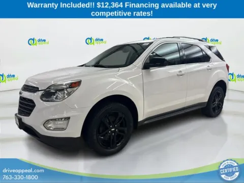 White 2017 Chevrolet Equinox LT for sale in Bloomington, MN