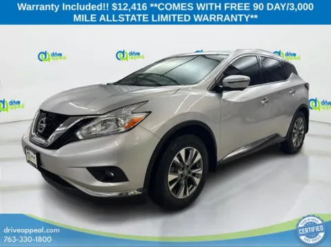 Silver 2017 Nissan Murano SL for sale in Bloomington, MN