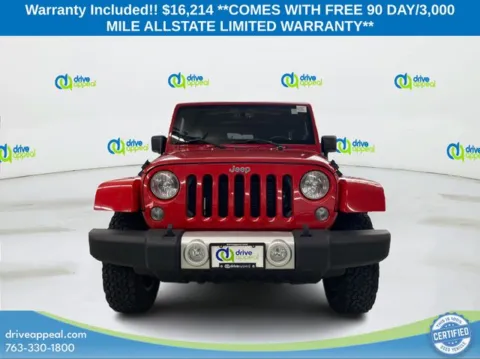 Photos of 2014 Jeep Wrangler Unlimited Sahara for sale in Bloomington, MN at Drive Appeal Bloomington