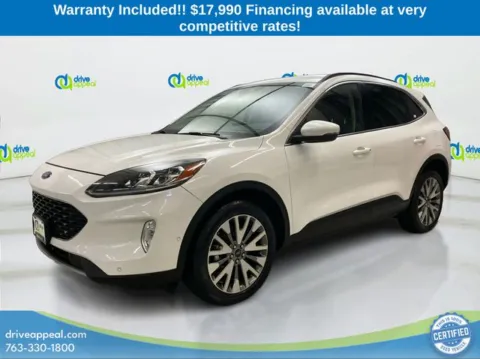 White 2020 Ford Escape Titanium for sale in Bloomington, MN