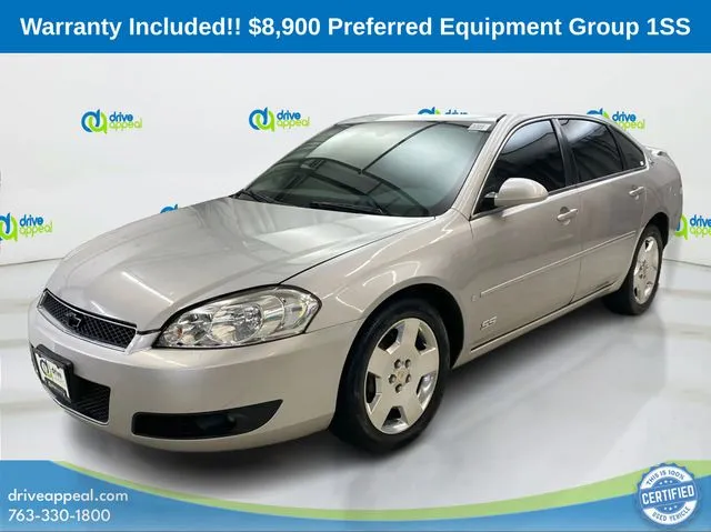 Silver 2007 Chevrolet Impala SS for sale in Bloomington, MN
