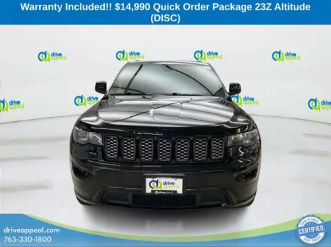 Photos of 2017 Jeep Grand Cherokee Altitude for sale in Bloomington, MN at Drive Appeal Bloomington