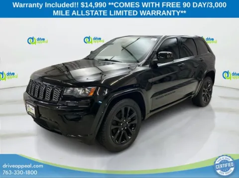 Black 2017 Jeep Grand Cherokee Altitude for sale in Bloomington, MN
