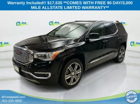 Black 2017 GMC Acadia Denali for sale in Bloomington, MN