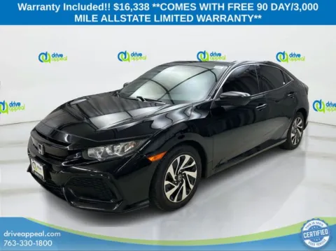 Black 2019 Honda Civic LX for sale in Bloomington, MN