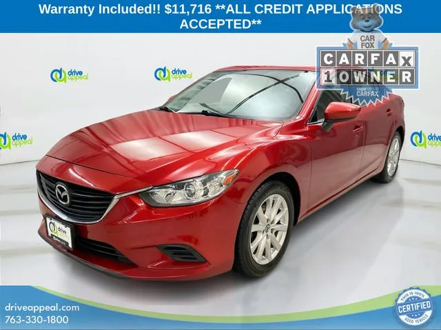 Red 2015 Mazda Mazda6 i Sport for sale in Bloomington, MN