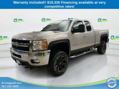 Silver 2011 Chevrolet Silverado 2500HD LTZ for sale in Bloomington, MN