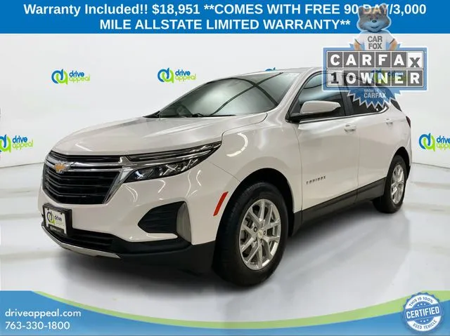 White 2023 Chevrolet Equinox LT for sale in Bloomington, MN