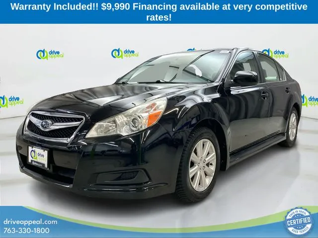Black 2012 Subaru Legacy 2.5i for sale in Bloomington, MN