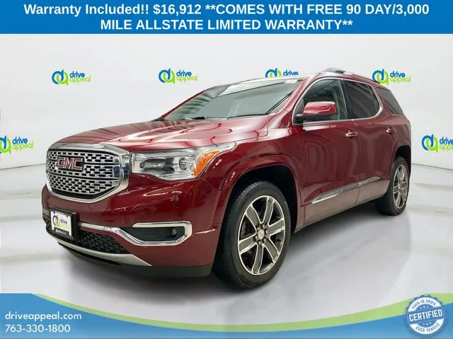 Red 2017 GMC Acadia Denali for sale in Bloomington, MN