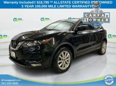 Black 2022 Nissan Rogue Sport SV for sale in Bloomington, MN