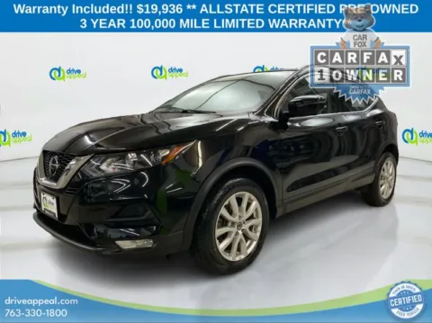 Black 2022 Nissan Rogue Sport SV for sale in Bloomington, MN