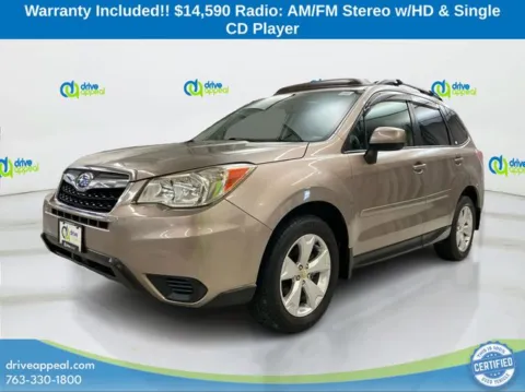 Brown 2015 Subaru Forester 2.5i Premium for sale in Bloomington, MN