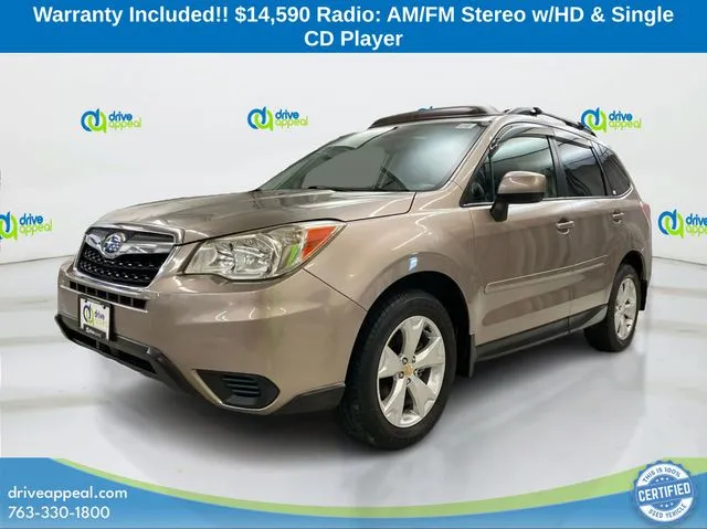 Brown 2015 Subaru Forester 2.5i Premium for sale in Bloomington, MN