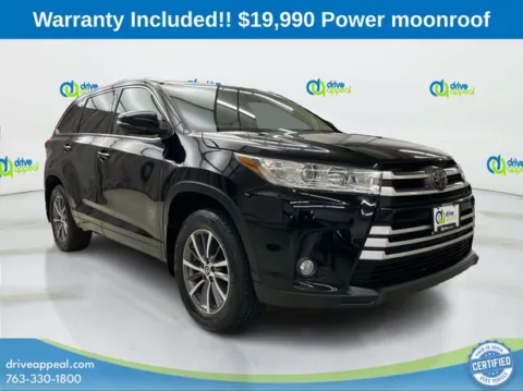 Another view of 2018 Toyota Highlander XLE for sale in Bloomington, MN at Drive Appeal Bloomington