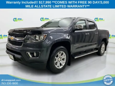 Gray 2015 Chevrolet Colorado LT for sale in Bloomington, MN