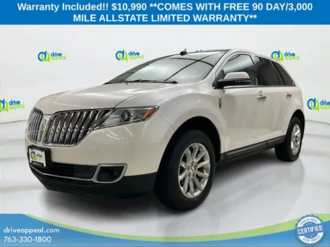 White 2014 Lincoln MKX for sale in Bloomington, MN