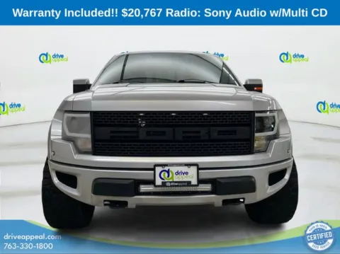 Another view of 2011 Ford F-150 SVT Raptor for sale in Bloomington, MN at Drive Appeal Bloomington