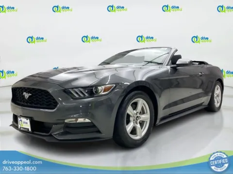 Gray 2017 Ford Mustang V6 for sale in Bloomington, MN