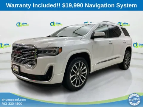 White 2020 GMC Acadia Denali for sale in Bloomington, MN