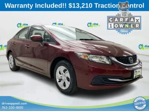 Another view of 2014 Honda Civic LX for sale in Bloomington, MN at Drive Appeal Bloomington