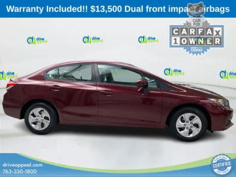 More photos of 2014 Honda Civic LX at Drive Appeal Bloomington, MN