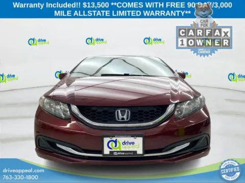 Photos of 2014 Honda Civic LX for sale in Bloomington, MN at Drive Appeal Bloomington