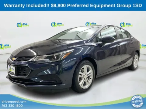 Blue 2016 Chevrolet Cruze LT for sale in Bloomington, MN