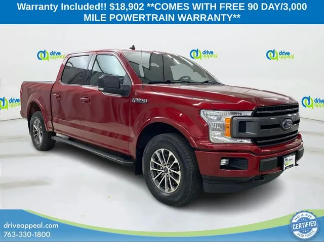 Red 2019 Ford F-150 XLT for sale in Bloomington, MN
