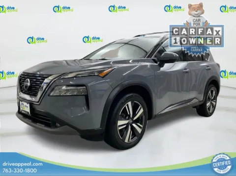 Gray 2021 Nissan Rogue SL for sale in Bloomington, MN
