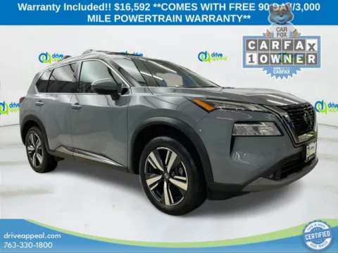 Gray 2021 Nissan Rogue SL for sale in Bloomington, MN