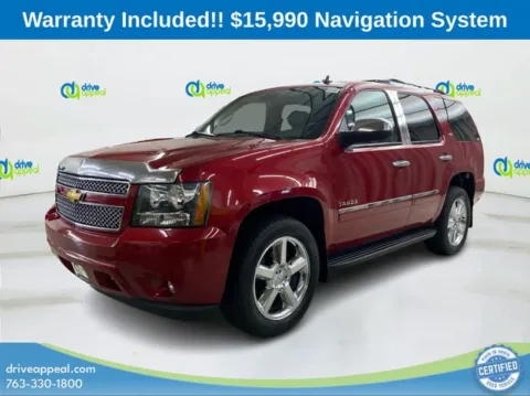 Red 2013 Chevrolet Tahoe LTZ for sale in Bloomington, MN