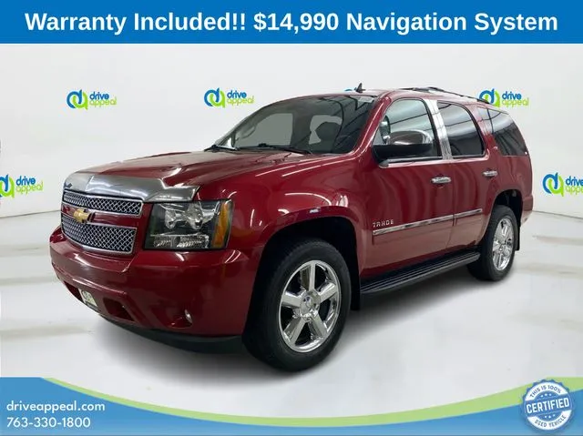 Red 2013 Chevrolet Tahoe LTZ for sale in Bloomington, MN