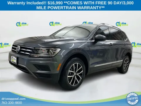 Gray 2021 Volkswagen Tiguan 2.0T SE for sale in Bloomington, MN