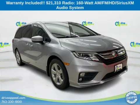 Silver 2018 Honda Odyssey EX-L for sale in Bloomington, MN