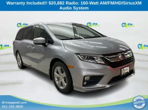 Silver 2018 Honda Odyssey EX-L for sale in Bloomington, MN