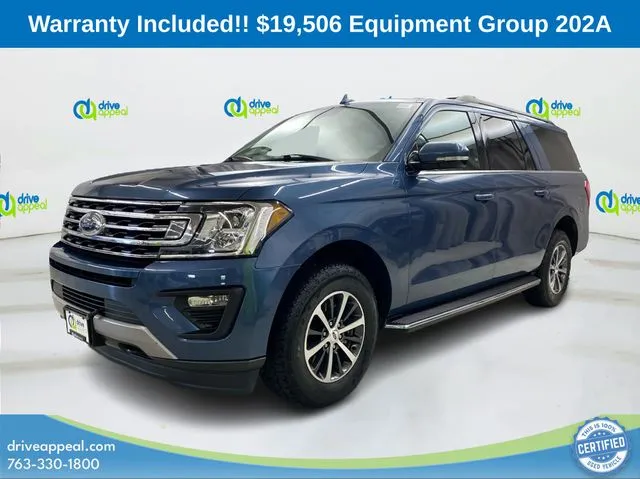Blue 2018 Ford Expedition Max XLT for sale in Bloomington, MN