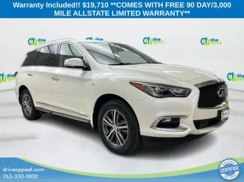 White 2019 INFINITI QX60 LUXE for sale in Bloomington, MN