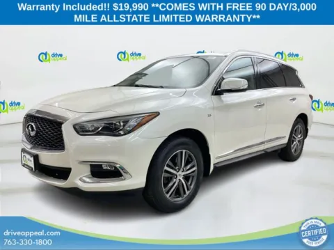 White 2019 INFINITI QX60 LUXE for sale in Bloomington, MN