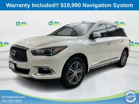 White 2019 INFINITI QX60 LUXE for sale in Bloomington, MN