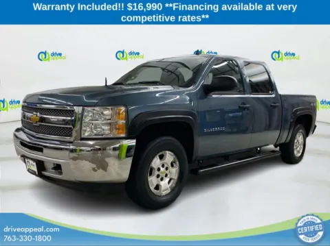 Gray 2013 Chevrolet Silverado 1500 LT for sale in Bloomington, MN