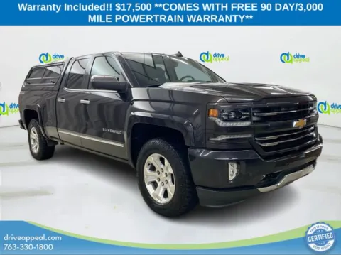Gray 2016 Chevrolet Silverado 1500 LTZ for sale in Bloomington, MN